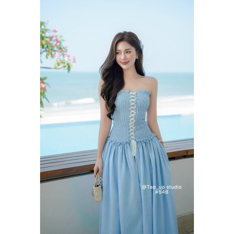 SẴN VÁY MAXI ĐI BIỂN SIÊU XINH