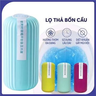 Lọ Thả Bồn Cầu Diệt Khuẩn khử Mùi Toilet Phiên Bản Mới Với 4 Màu Sắc Tự Nhiên,Mùi Hương Dịu Nhẹ