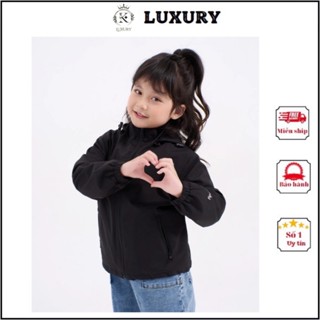 Áo Khoác Gió Cho Bé Trai Gái INDOCHI Áo Khoác Dù Đẹp Vải Tráng Bạc Chống Nước Cản Gió Giữ Ấm AGB30