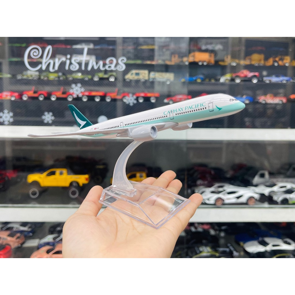 Mô hình máy bay Cathay Pacific Airbus A350 16cm MB16110