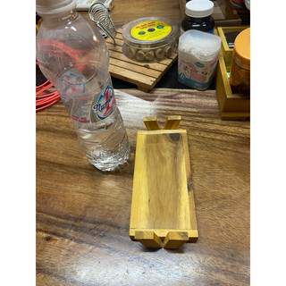 kệ mini trưng bày màu Teak