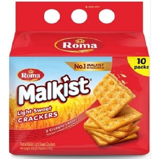 Bánh quy  Malkist Crackers Roma túi 140g