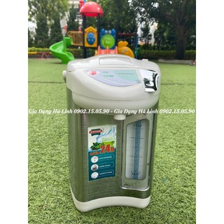 Bình thủy điện Sunhouse SHD1533, Công suất 750W, Dung tích 3,3 lít, Chất liệu inox 304, vỏ thép, Bảo hành 12 tháng