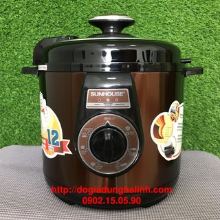 Nồi áp suất điện đa năng Sunhouse SHD1562, Dung tích 6 lít