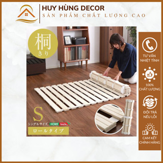  Giường Cuộn Trải Sàn Thông Minh Gập Gọn 1m - 1m8 x 2m Giường Pallet Cuộn Gỗ Thông Cao Cấp 