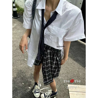 Áo Sơ Mi Kèm Cà Vạt Form Dáng Trẻ Trung