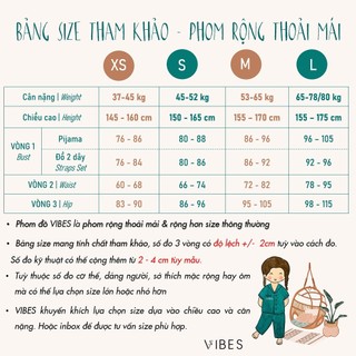 VIBES Pijama ngắn Lụa gấm Lemons Py Set
