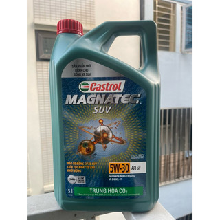Dầu Nhớt Castrol Magnatec 5W30 SUV CAN:5L API-SP TỔNG HỢP TOÀN PHẦN ( Cam kết Chính Hãng)