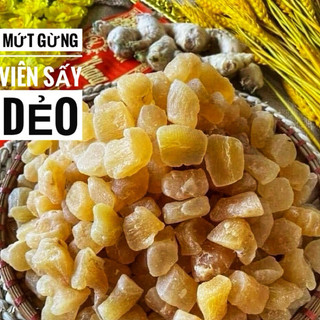 500g MỨT GỪNG VIÊN SẤY DẺO