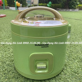 Nồi cơm điện Sunhouse Mama SHD8265G, Công suất 500W, Dung tích 1.2 lít, Bảo hành 24 tháng