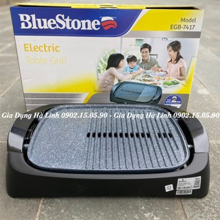 Bếp nướng điện Bluestone EGB-7417, Công suất 2000W, Phủ chống dính Ceramic, Bảo hành 2 năm