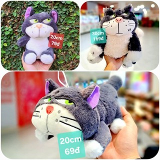 Gấu bông mèo Lucifer xinh đẹp giá rẻ, mèo bông mắt liếc mặt quạu thấy ghét