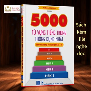 Sách 5000 từ vựng tiếng Trung thông dụng nhất