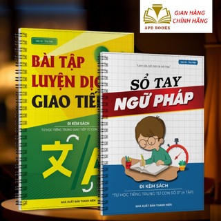Sách - combo sổ tay ngữ pháp bài tập luyện dịch Tiếng Trung