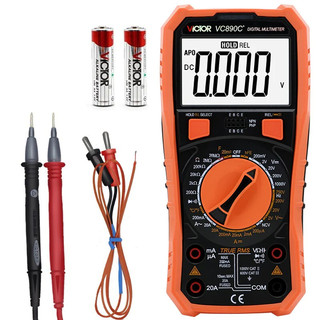 Đồng hồ đo vạn năng Victor VC890C+ chính hãng tặng kèm Pin AA