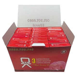 Bao cao su gia đình OKHQ không mùi hộp lớn 144 chiếc