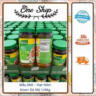 (Date T1/25) Hạt nêm Knorr gà Mỹ - Knorr Chicken Flavor Bouillon 1.14kg
