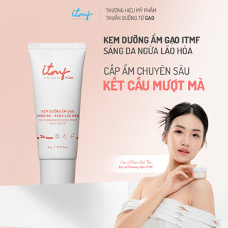 Kem Dưỡng Ẩm Chiết Xuất Gạo ITMF Sáng Da Ngừa Lão Hóa 5g - Mỹ phẩm thuần dưỡng từ Gạo
