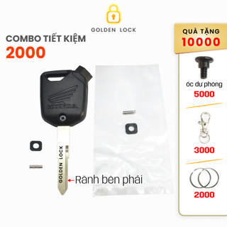 Vỏ remote phôi chìa khóa xe AB, SH việt, SH Mode + bộ từ dự phòng