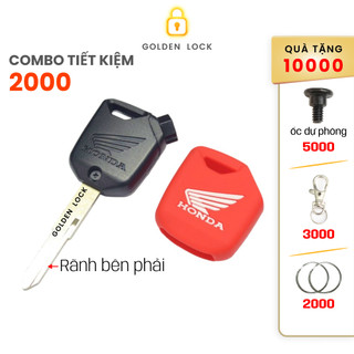 Vỏ remote phôi chìa khóa xe ab, sh việt, sh mode + vỏ bảo vệ