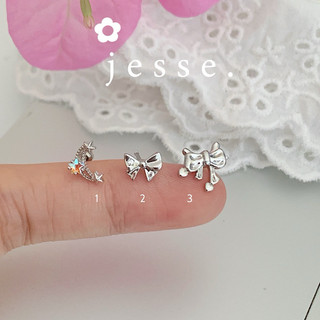 1 chiếc khuyên tai nơ t4 jessevn