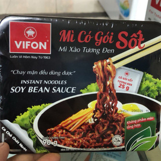 Combo 5 khay mì xào tương đen 90g của vifon date mới