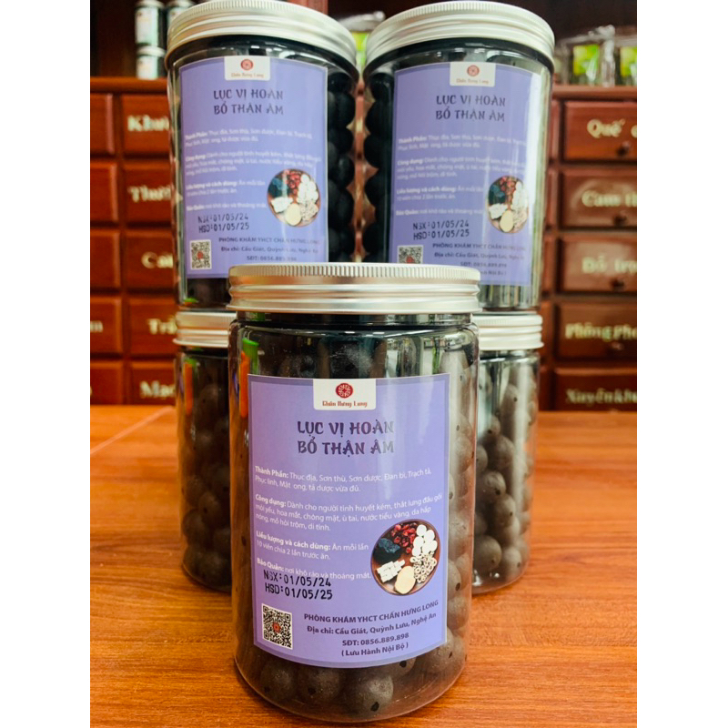 Lục Vị Hoàn 500g - Đông Y Chấn Hưng Long