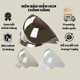 Kính thay mũ bảo hiểm 3/4 kính âm M139(Nhiều màu kính)