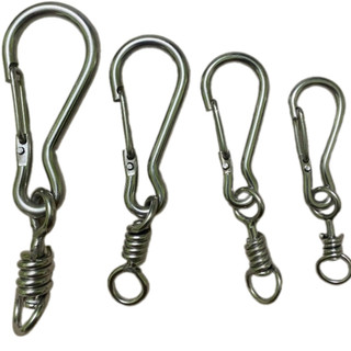 Móc khoá inox, móc đa năng có chống xoắn. đủ 4 kích cỡ