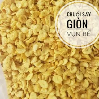 500g Chuối Sấy Giòn Vụn Bể