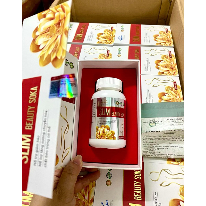 𝐕𝐢𝐞̂𝐧 𝐮𝐨̂́𝐧𝐠 SLIM BEAUTY SOKA ( Gốc 1.100k)
