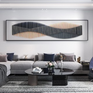 Tranh trừu tượng khổ lớn treo phòng khách, tranh canvas decor, tranh phòng làm việc, phòng ngủ by Printek