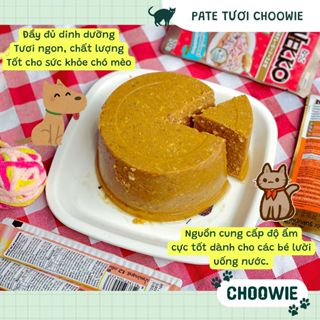 ☀ Siêu thịt ☀ Pate TƯƠI cho mèo 500 gram Choowie | Thức ăn mèo pate tươi chó mèo thơm ngon