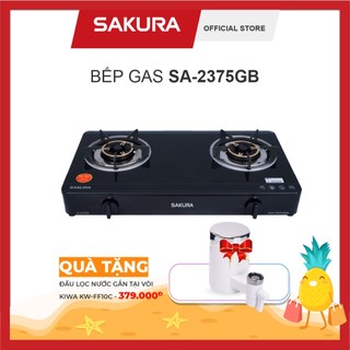Bếp Gas SAKURA SA-2375GB - Mặt Kính Cường Lực - Bảo Hành Chính Hãng 24 Tháng