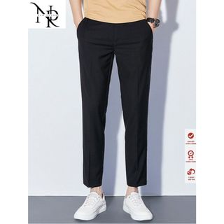 Quần âu nam hàn quốc chất tăm vtex co giãn nhẹ, quần tây học sinh công sở baggy HQ03