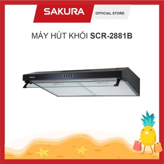 Máy Hút Khói SAKURA SCR-2881B - Dạng Treo Tủ Kệ - Bảo Hành 24 Tháng Chính Hãng