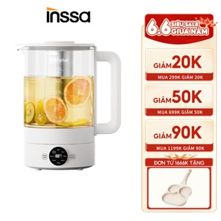 INSSA 1.5L Bộ ấm điện  Gia dụng Đa chức năng Tự động ngắt điện  Văn phòng nhỏ Ấm điện đun trà YSHU001
