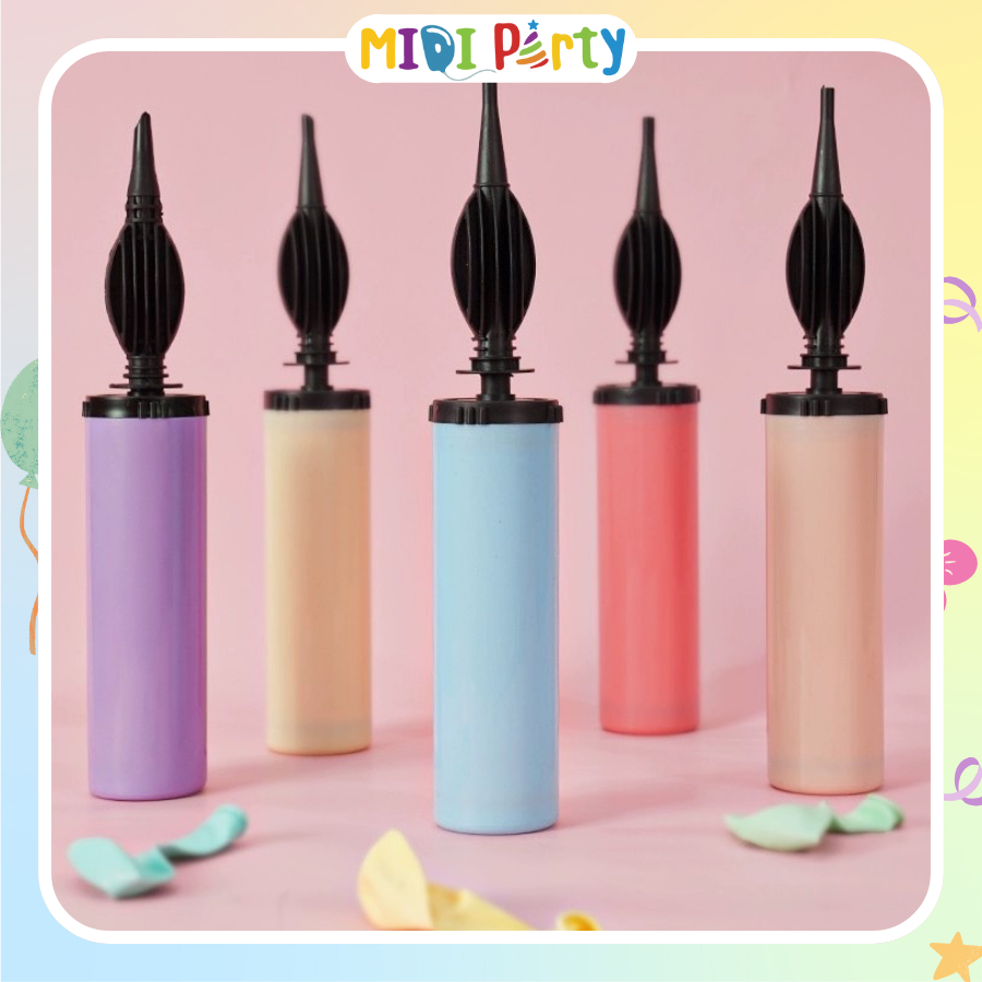 Dụng Cụ Bơm Bong Bóng, Bóng Bay Cầm Tay, Phụ Kiện Hỗ Trợ Trang Trí Sinh Nhật, Tiệc Tùng