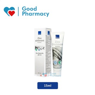 Kem chống hăm tã, đa chức năng: làm dịu da, vết thương, vết bỏng Abena Zinc Ointment 15ml