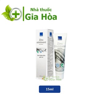 Kem chống hăm, đa năng (bôi côn trùng, muỗi cắn, vết thương, bỏng, cháy nắng) mau lành da Abena Zinc Oinment 15ml