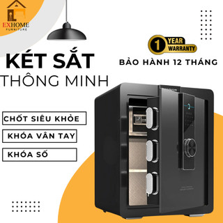 Bắt Két Sắt Điện Tử Két Sắt Thông Minh Khóa Vân Tay Khóa Số Chống Cháy Chống Trộm