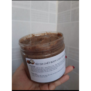  Tẩy tế bào chết body tẩy da chết cho da caffe sữa dừa AHa 250gr 500 1 kí giá sỉ 