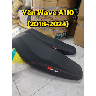 Yên xe Wave alpha 110,wave A110 2 tầng mút nguyên khối đặc biệt