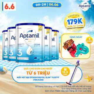 Combo 5 Sữa bột Aptamil Profutura Kid Cesarbiotik New Zealand số 3 - Synbiotic độc quyền