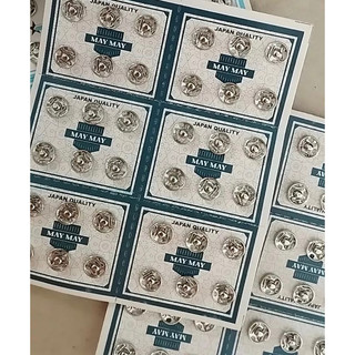 Vỉ 36 bộ nút bấm áo dài giá 1 vỉ