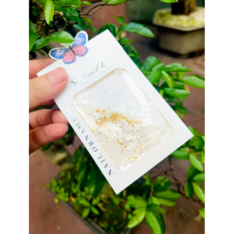 Sét Charm Bi + Ngọc Trai Trang Trí Nails, Sét Charm Nails - [Hà Trang Nails]