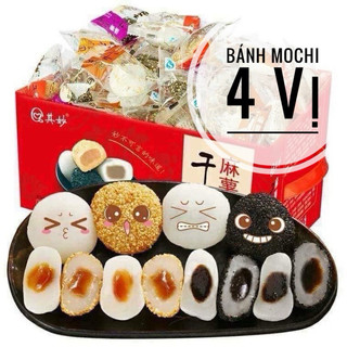 500g Bánh Mochi Dẻo Nhân 4 Vị