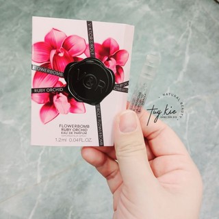 Mẫu thử nước hoa flowerbomb ruby orchid edp