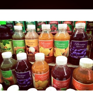 Mứt Berrino các vị chai chiết 130g tiện lợi làm sinh tố,sữa chua - Hàng Chính Hãng - Date Xa 130g