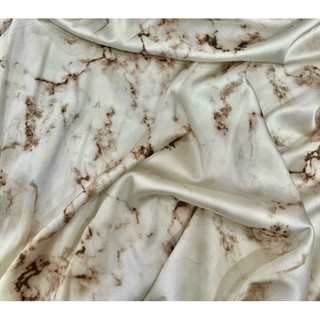Vải lụa satin loang